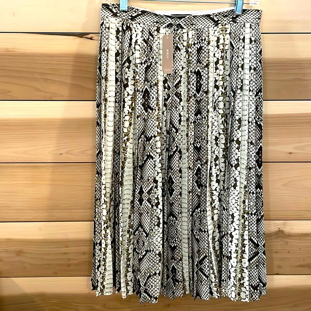 J Crew Snake Print Skirt